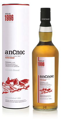anCnoc single malt Scotch whisky Vintage 1996
