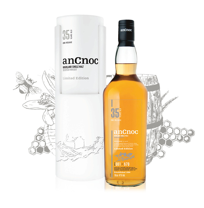 anCnoc 35 Years Old bottle & tube